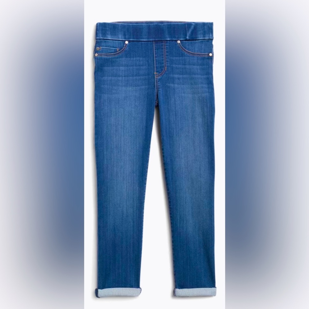 Mirabella Capri Skinny Jean. Indigo color.